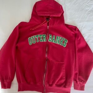 Outer Banks Womens Hot Pink Hoodie